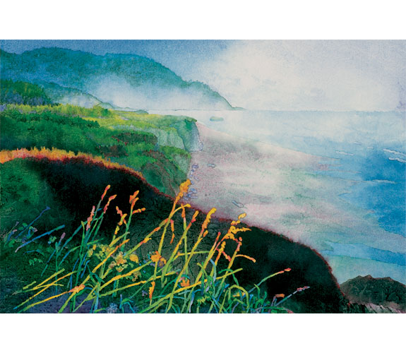 "Coastal Fog" reprodution print by William Winden